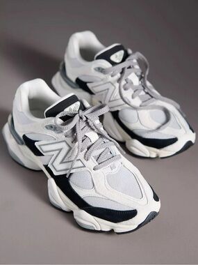 New Balance 9060 "Grey Jet Black" men’s 5.5 /women’s 7 Athletic Sneakers NIB